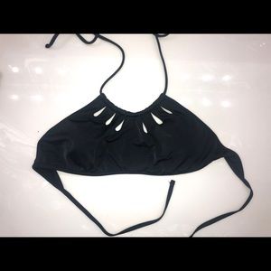 High Neck swim top